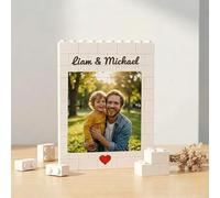 Puzzle Personalizzato con Blocchi con Foto Personalizzata Idee Regalo Donna Uomo - Mattoncini da Costruzione - Regalo Originale di Festa della Mamma Papà Coppie Amici Compleanno Anniversario