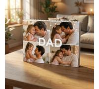 Puzzle Personalizzato con Blocchi con Foto Personalizzata Idee Regalo Donna Uomo - Mattoncini da Costruzione - Regalo Originale di Festa della Mamma Papà Coppie Amici Compleanno Anniversario