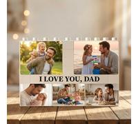 Puzzle Personalizzato con Blocchi con Foto Personalizzata Idee Regalo Donna Uomo - Mattoncini da Costruzione - Regalo Originale di Festa della Mamma Papà Coppie Amici Compleanno Anniversario
