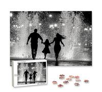 Puzzle Personalizzato con Foto 1000/1500/2000/3000/4000/5000 Pezzi, Crea il Tuo Puzzle Personalizzato con Foto, Idea Regalo con La Tua Foto Preferita, per Gioco Adulto/Familiare, Amici, Regali, B-66