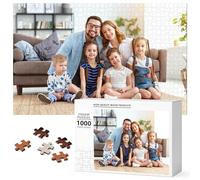 Puzzle Personalizzato con foto 35Pcs Puzzle Fatti con le Proprie Foto Amanti, Famiglie, Animali Domestici e Figli (1000 Pcs)