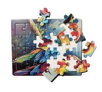 Puzzle Personalizzato con Foto Da 8 a 96 pezzi a doppio strato con staffa inferiore(Puzzle per bambini, 60 pezzi rettangolare)