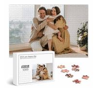 Puzzle Personalizzato Con Foto - Puzzle di Legno Personalizzati da 300/500/1000/2000/3000 Pezzi, Crea il tuo Puzzle Personalizzato con Foto, Puzzle Personalizzati Idea Regalo
