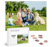 Puzzle Personalizzato Con Foto - Puzzle di Legno Personalizzati da 300/500/1000/2000/3000 Pezzi, Crea il tuo Puzzle Personalizzato con Foto, Puzzle Personalizzati Idea Regalo