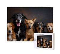 Puzzle Personalizzato Con Foto - Puzzle di Legno Personalizzati da 35/70/120/200/300/500/1000/1500/2000/3000 Pezzi, Puzzles con La Tua Foto Preferita Puzzles Divertenti per Gioco Adulto/Familiare