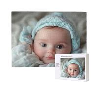 Puzzle Personalizzato Con Foto - Puzzle di Legno Personalizzati da 35/70/120/200/300/500/1000/1500/2000/3000 Pezzi, Puzzles con La Tua Foto Preferita Puzzles Divertenti per Gioco Adulto/Familiare