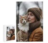 Puzzle Personalizzato con Foto - Puzzle Personalizzati 120 pezzi - Regalo Personalizzata con Foto per Feste, Compleanni San Valentino, Puzzles Divertenti per Gioco Adulto/Familiare (120 pezzi) M-147
