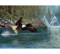 Puzzle pesca in volo 1000 pezzi