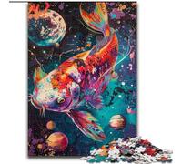 Puzzle "Pesci rossi nell'acqua" da 1000 pezzi per adolescenti, gioco stimolante e gioco per famiglie, regalo di compleanno, regali, arte murale (50x75cm)