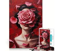 Puzzle Petali di Passione da 1000 pezzi per adulti, Smart Reason Toy, passatempo per la casa, bordi lisci, oggetto da collezione (50x75cm)