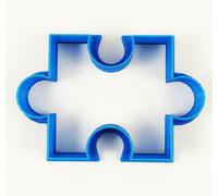 Puzzle Pezzi Biscotti Taglierino 3D Stampato Gadget da Cucina Baker Autism Aware
