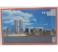 Puzzle pezzi1500 "New York Twin Towers" Torri Gemelle Anno 1979 (da..