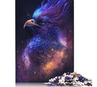 Puzzle Phoenix Bird Galaxy, sfida difficile, puzzle in cartone riciclato al 100% per bambini e adulti dai 12 anni in su, regali di Halloween, 1000 pezzi (75x50 cm)