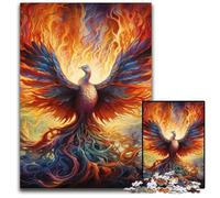 Puzzle Phoenix da 1000 pezzi per adulti, puzzle in cartone per decorazioni per la casa, allenamento del cervello e regali per le feste, 26X38CM/10,23x14,96 pollici.