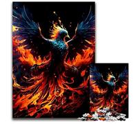 Puzzle Phoenix da 1000 pezzi, puzzle impossibili per adulti, gioco interattivo per famiglie, regalo per sfida mentale, 50x75CM/19,68x29,52 pollici