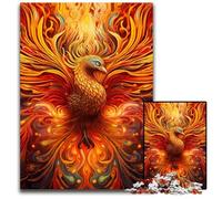 Puzzle Phoenix per adulti, puzzle in cartone da 1000 pezzi per adulti, rompicapo impegnativo per adolescenti, divertente serata di giochi in famiglia 26X38CM/10,23x14,96 pollici