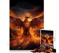 Puzzle Phoenix Respawn da 1000 pezzi per adolescenti, gioco di logica e rilassamento, con bordi sottili, da collezione (38x52cm)