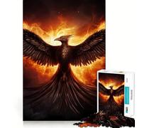 Puzzle Phoenix Respawn da 1000 pezzi per adolescenti: rafforza la memoria, calma e relax Bordo di qualità Regalo perfetto (38x26cm)