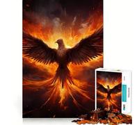 Puzzle Phoenix Respawn da 1000 pezzi per adulti, gioco stimolante e divertente, con tagli precisi, ideale per esporre opere d'arte (50x75cm)