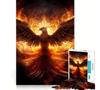 Puzzle Phoenix Respawn da 1000 pezzi per adulti, un gioco stimolante e divertente da fare insieme, con tagli precisi e un'immagine da esporre (38x52cm)