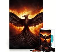 Puzzle Phoenix Respawn da 1000 pezzi per ragazzi, gioco di logica, leggero e rilassante, taglio liscio, decorazione da parete (38x52cm)