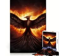Puzzle Phoenix Respawn da 1000 pezzi per ragazzi, gioco di logica, leggero e rilassante, taglio liscio, decorazione da parete (38x52cm)
