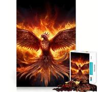 Puzzle Phoenix Respawn da 1000 pezzi per ragazzi, gioco stimolante per la mente, hobby tranquillo, taglio preciso, regalo stagionale (38x26cm)