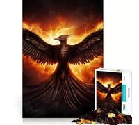 Puzzle Phoenix Respawn per ragazzi, 1000 pezzi, per rafforzare la memoria, per un passatempo rilassante, con bordi di qualità, ideale come regalo festivo (50x75cm)