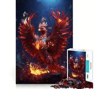 Puzzle Phoenix Rising da 1000 pezzi per adulti, ideale come regalo, per sviluppare la logica e la capacità di risolvere i problemi Taglio preciso e design elegante (50x75cm)