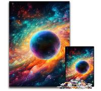 Puzzle "Pianeta Colorato" da 1000 pezzi, Puzzle Impossibile per Adulti, Ideale per Adolescenti e Collezionisti, Regalo da Viaggio, Attività per la Famiglia 26X38CM/10,23x14,96 pollici