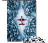 Puzzle "Piano rosso nella foresta" da 1000 pezzi per adolescenti, giocattoli per l'intrattenimento della famiglia, ideale come regalo per tutta la famiglia (50x75cm)