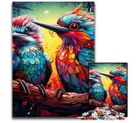 Puzzle Picchio Colorato da 1000 Pezzi, Puzzle Impossibile per Adulti, Ideale per Adolescenti e Collezionisti, Regalo da Viaggio, Attività per la Famiglia 50x75CM/19,68x29,52 pollici