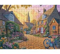 Puzzle piccola città case - Puzzle 3000 Pezzi per Adulti - Puzzles Giochi Rilassamento - Bene Confezionamento in Scatola - Stampa Alta Definizione Colori Brillanti - Puzzles Legno Impegnativi s7h-295