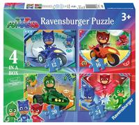 Puzzle Pigiami 4in1 (12, 16, 20, 24 pezzi) Ravensburger