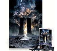 Puzzle "Pilastri della Creazione" da 1000 pezzi per adolescenti, gioco per allenare la mente, momento di relax, attività artistica, regalo stagionale (38x52cm)