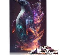 Puzzle Pinguino Magico Giochi Creativi Puzzle Premium in Cartone per Donne Uomini Regalo di Compleanno 1000 pezzi (26x38 cm)