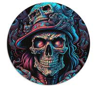 Puzzle pirata scheletro 1000 pezzi per adulti Puzzle impossibili per adulti Regalo perfetto per compleanni e feste 67,5x67,5 cm
