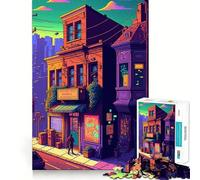 Puzzle Pixel Art da 1000 pezzi per adulti, stimola la memoria, regala divertimento e tranquillità, con taglio di alta qualità e un regalo memorabile (38x26cm)