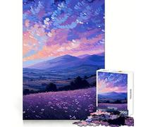Puzzle Pixel Art Toscana Italia da 1000 pezzi per adulti, stimolante per la mente, ideale per il relax e il tempo libero, con bordi precisi, perfetto per Natale (50x75cm)