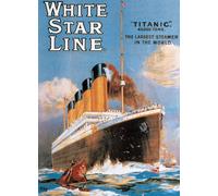 Puzzle Plakat Titanic 1000 Pezzi