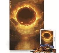 Puzzle Planet Fire da 1000 pezzi per adolescenti: migliora la memoria, rilassa e crea un'atmosfera creativa (38x26cm)