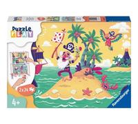 Puzzle&Play ravensburger: avventura piratesca 2x24 pezzi 1 St