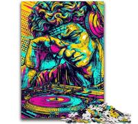 Puzzle Pop-art della statua del David di Michelangelo per adulti da 1000 pezzi, giocattoli da gioco stimolanti Ogni pezzo è unico Gioco stimolante e divertente per tutta la famiglia, 50x75cm