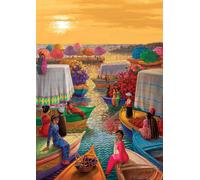 Puzzle Porto Fiorito 1000 Pezzi