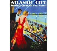 Puzzle poster Atlantic City 1000 pezzi
