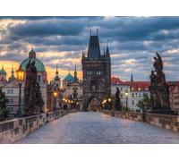 Puzzle Praga - passeggiata sul Ponte Carlo 1000 pezzi