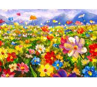 Puzzle Prato Fiorito - 1000 Pezzi