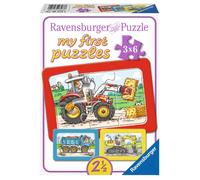 Puzzle prima infanzia macchine da costruzione Ravensburger