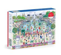 Michael Storrings Springtime in Paris 1000 Piece Puzzle by Galison