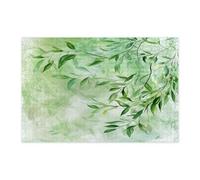 Puzzle primaverile ad acquerello Willow Tree per adulti, 1000 pezzi, divertenti puzzle stampati in legno con foglie di piante, decorazione con motivo botanico per l'intrattenimento domestico